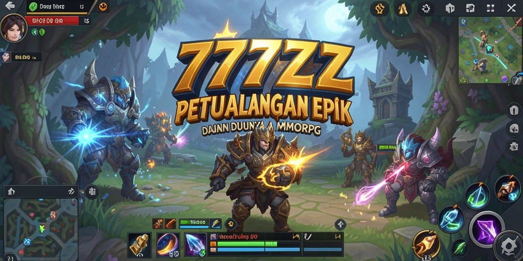 Tangkapan layar gameplay menunjukkan pertempuran menegangkan di dunia 777ZX.