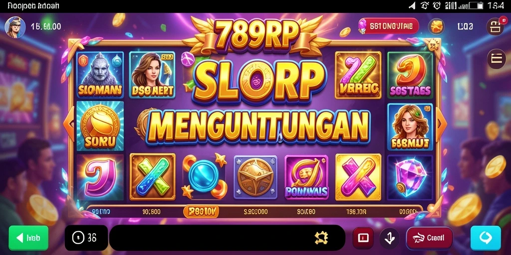 Tampilan gameplay Slot yang menarik dan penuh warna.
