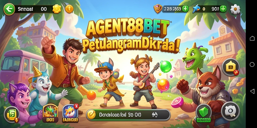 Tampilan gameplay AGENT88BET yang seru dan menghibur.