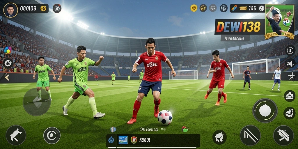 Tampilan gameplay DEWI138 yang menarik dan mendebarkan.