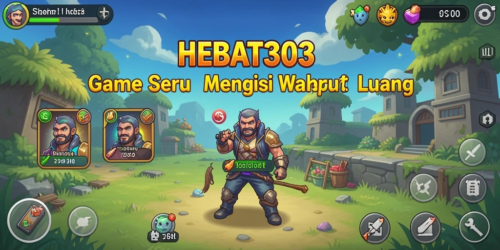 Tampilan gameplay seru HEBAT303 menunjukkan mekanisme Idle yang menarik.