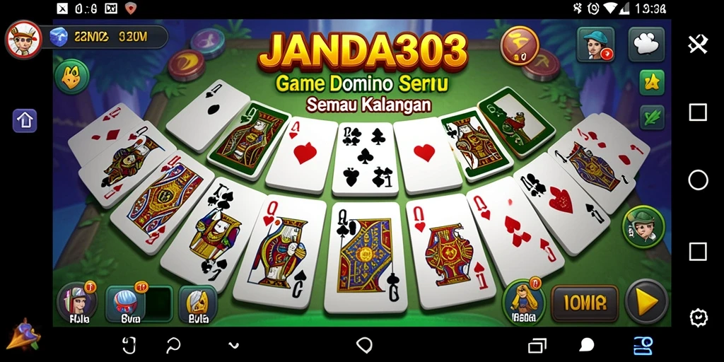 Tampilan gameplay JANDA303 yang seru dan menantang.