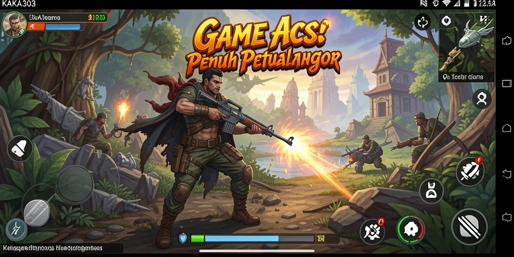 Tampilan menarik dari gameplay KAKA303 dengan aksi yang mendebarkan.