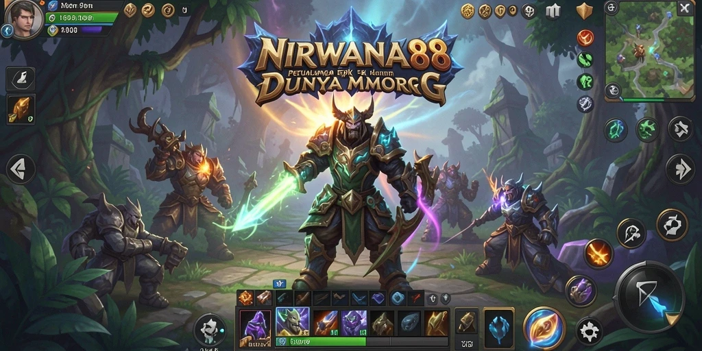 Gameplay mendebarkan dalam dunia fantasi NIRWANA88.