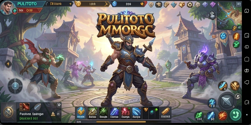 Tangkapan layar gameplay <strong>PULITOTO</strong> yang menampilkan pertempuran seru dan petualangan epik.