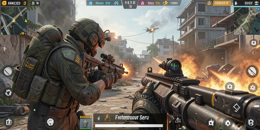 Tampilan gameplay RANS303 yang menegangkan dan seru.