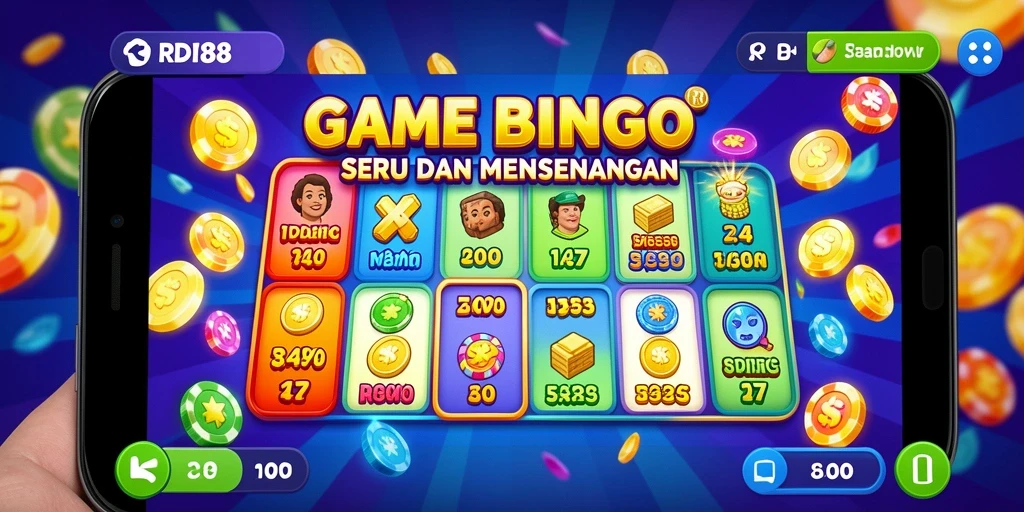 Tampilan gameplay Bingo yang seru dan interaktif di RDI88.