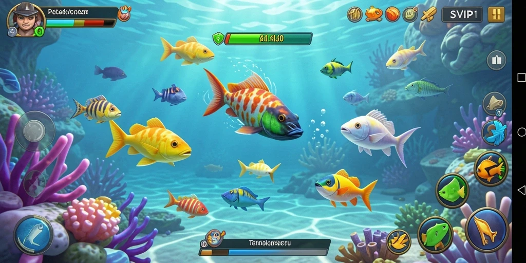 Gameplay seru Tembak Ikan di SVIP1.