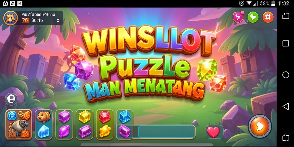 Screenshot WINSLOT menampilkan gameplay Puzzle yang seru dan menantang.